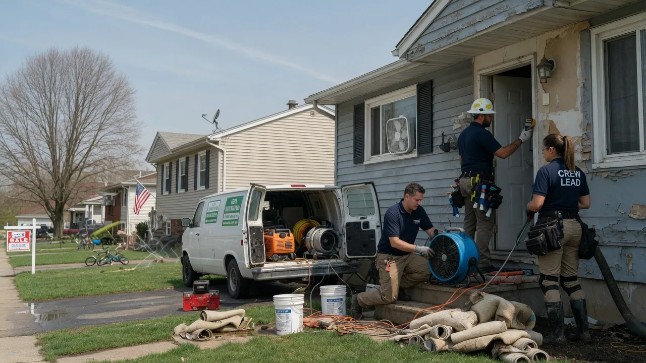 Flood Cleanup in Luther, OK near me